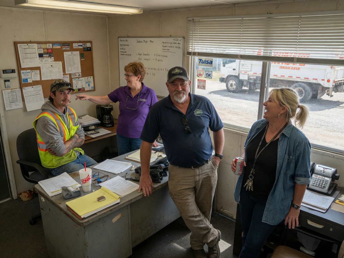 Tulsa Dumpster Rental pros   team